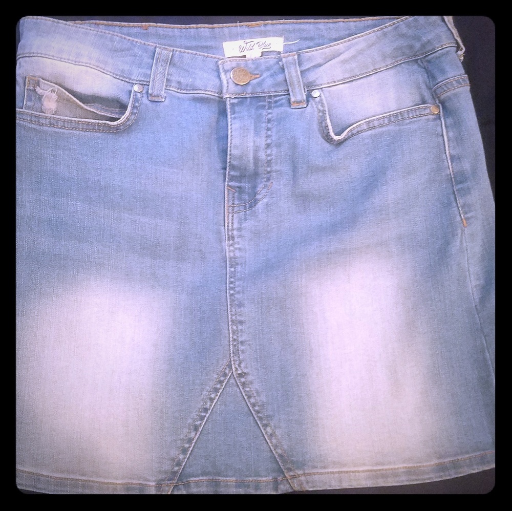 Jean skirt